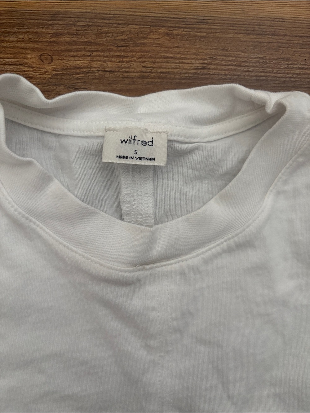 Wilfred White Side-Drawstring Ruched Tank - Picture 2 of 4